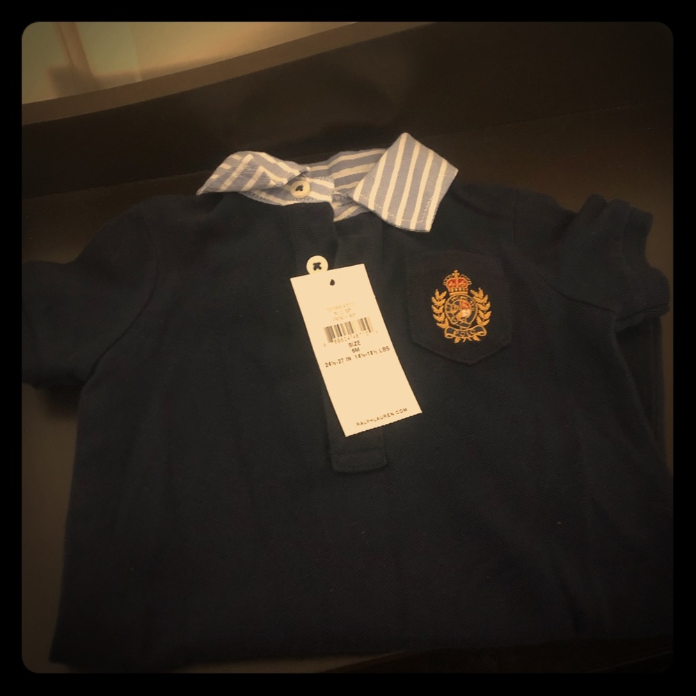 Ralph Lauren Infant Boys Romper